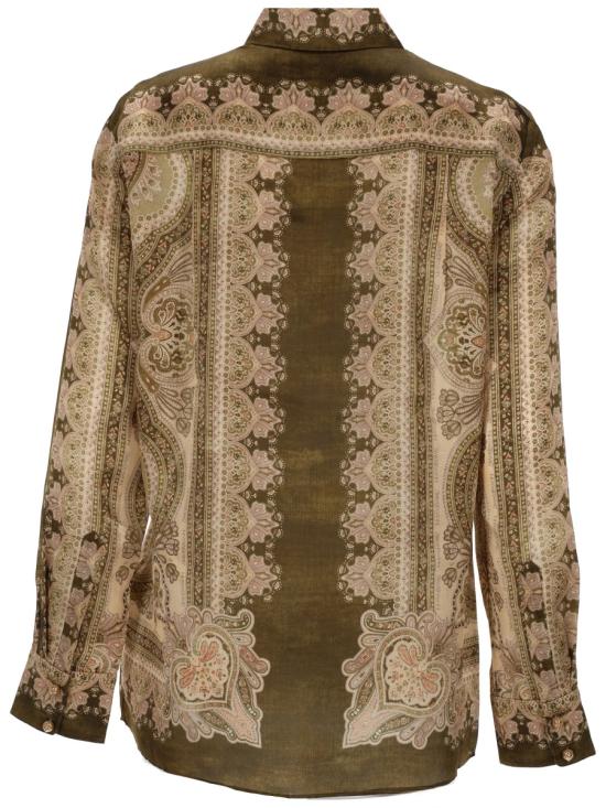 26SS 짐머만 블라우스 8774TS261 OLPP GREEN - ZIMMERMANN