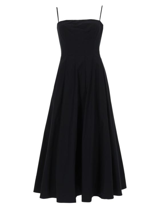 26SS 스타우드 롱 원피스 R25F2266PO BLK BLACK