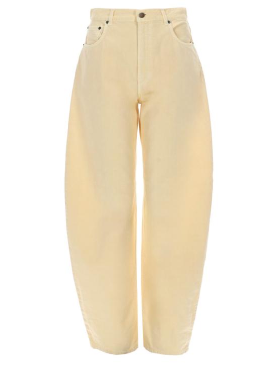 26SS 하이쿠레 스트레이트 팬츠 HEW03357GF146PP T0343 YELLOW