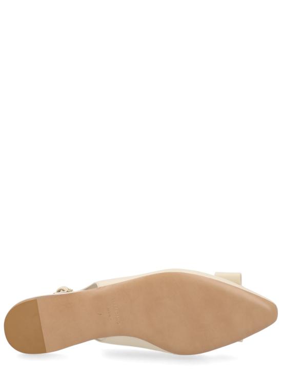 26SS 살바토레 페라가모 플랫 슈즈 790607 01K914003 IVORY - SALVATORE FERRAGAMO