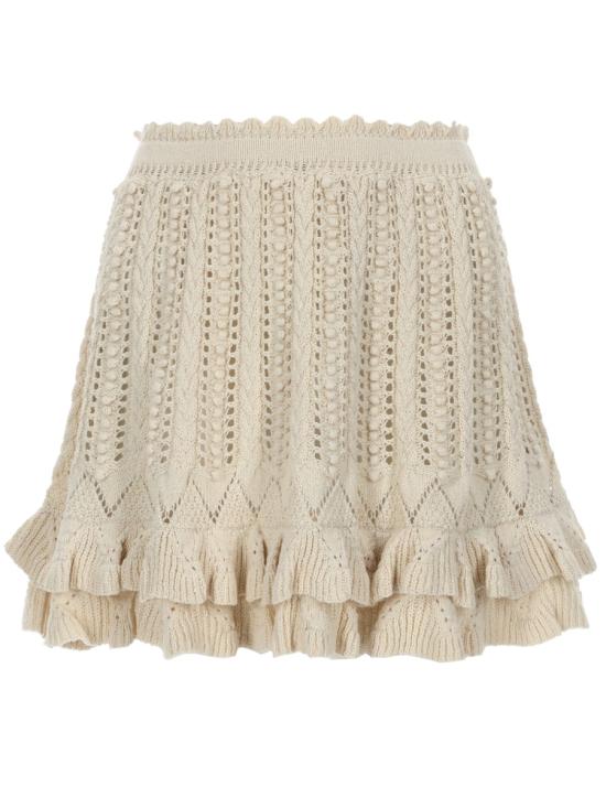 26SS 이자벨마랑에뚜왈 미디 스커트 JU0473FA D1L04E23EC POWDER - ISABEL MARANT ETOILE