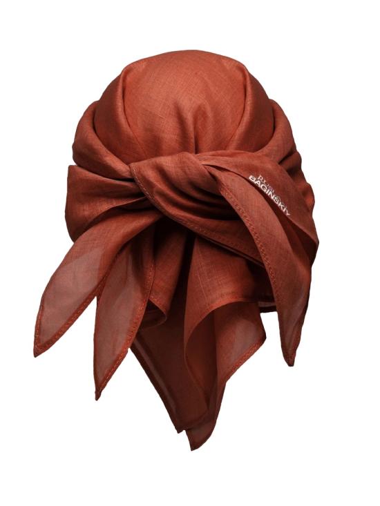 26SS 루슬란바진스키 모자 SCV067SS26 NTL DTFRBBURGUNDY BORDEAUX - RUSLAN BAGINSKIY