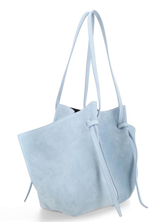 26FW 유제피 숄더백 LARGE MOCHI SUEDE OCEAN BABY BLUE - YUZEFI