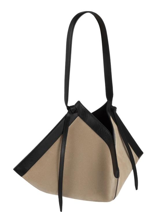 26FW 유제피 숄더백 WONTON SUEDE SAND BEIGE - YUZEFI