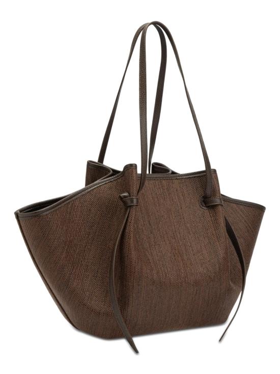 26FW 유제피 숄더백 MOCHI WOVEN RAFFIA FUDGE BROWN - YUZEFI