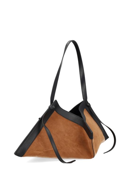 26SS 유제피 숄더백 WONTON SUEDE COGNAC BORDEAUX - YUZEFI