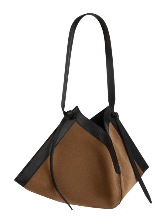 26FW 유제피 숄더백 WONTON SUEDE COGNAC BUFF - YUZEFI