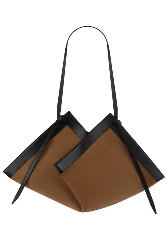 26FW 유제피 숄더백 WONTON SUEDE COGNAC BUFF