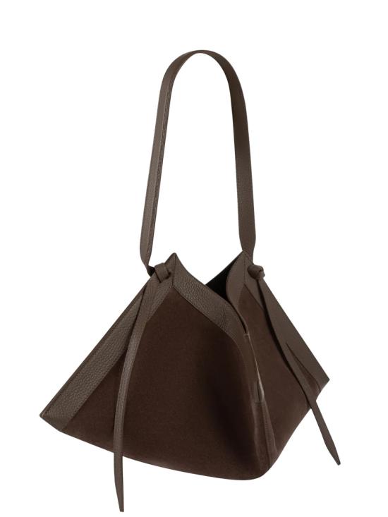 26FW 유제피 숄더백 WONTON SUEDE NUTMEG BROWN - YUZEFI
