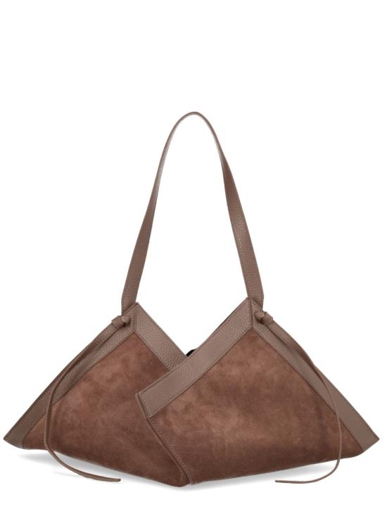 26SS 유제피 숄더백 WONTON SUEDE NUTMEG BROWN