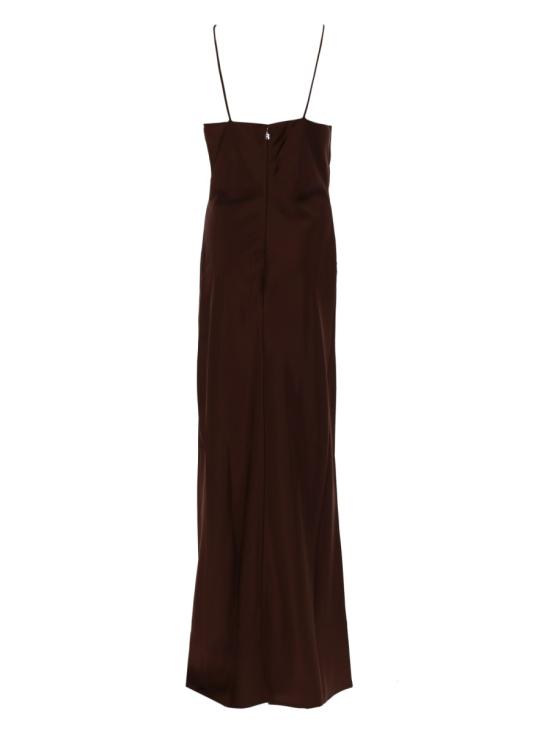 26SS 로테이트 바이 크리스텐슨 롱 원피스 1159072037 BCR7162037 BROWN - ROTATE BY BIRGERCHRISTENSEN