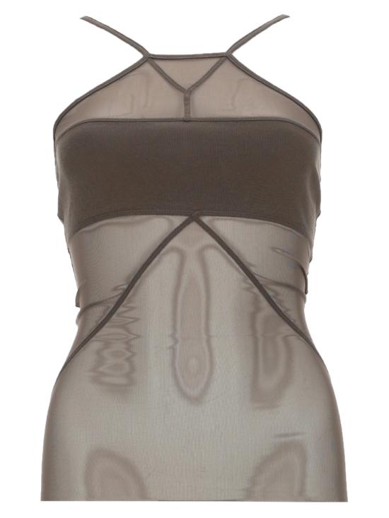 26SS 릭 오웬스 민소매 티셔츠 RO01F6156 TUSRJA34 GREY