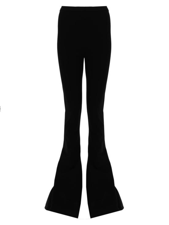 26SS 릭 오웬스 스트레이트 팬츠 LI01F7331 JCVS09 BLACK