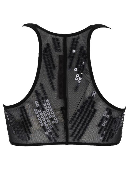 26SS 릭 오웬스 민소매 티셔츠 LI01F7100 TUSM210919 BLACK - RICK OWENS