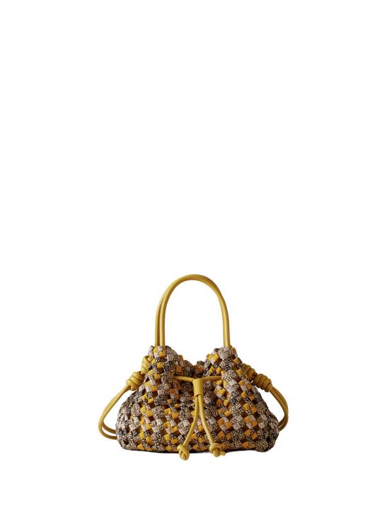 26SS 보르보네제 토트백 91010190 0190744 MULTICOLORE OP SAFFRON