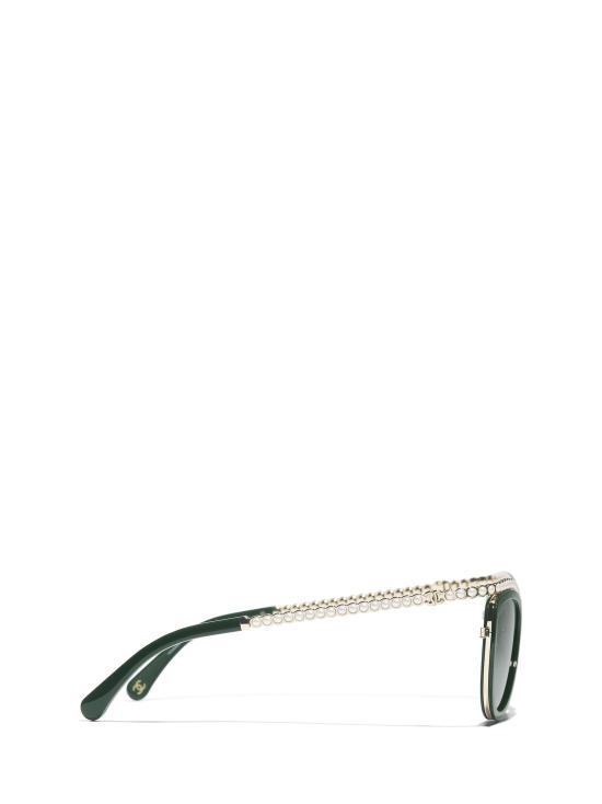 26FW 샤넬 선글라스 CH4296H C46871 GREEN - CHANEL