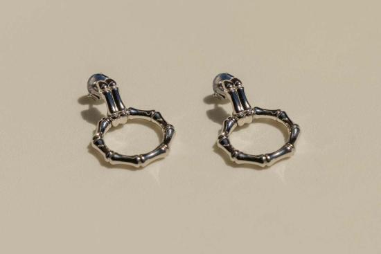  Milk & Rose 이어링 밀크 앤 로즈 베이비 대나무 귀걸이 - OTHER BRANDS