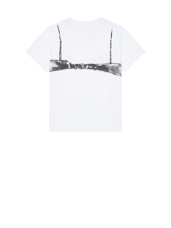 26SS 지방시 반팔 티셔츠 BW70FJP7FQ 116 White - GIVENCHY