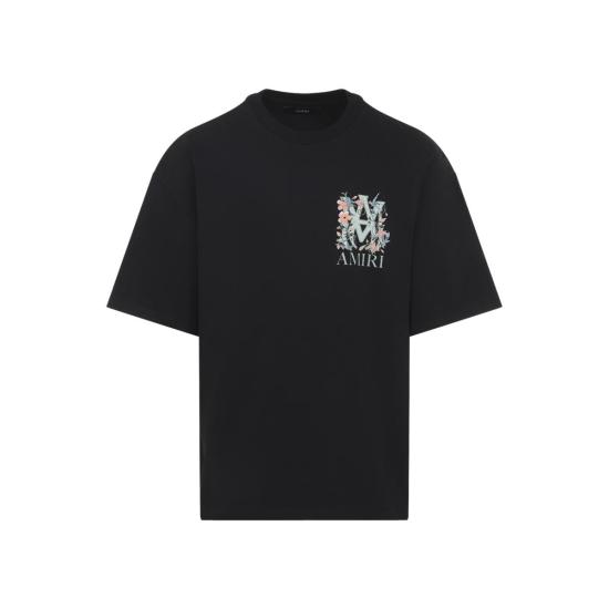 26SS 아미리 반팔 티셔츠 AMTOJR1122 001 Black