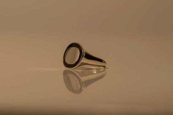  Milk & Rose 반지 마이스토어 블랙 에나멜 새끼손가락 - OTHER BRANDS