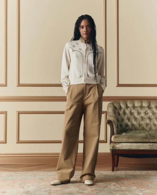  더 그레이트 가디건 위대한. 스터드 장식 - THE GREAT