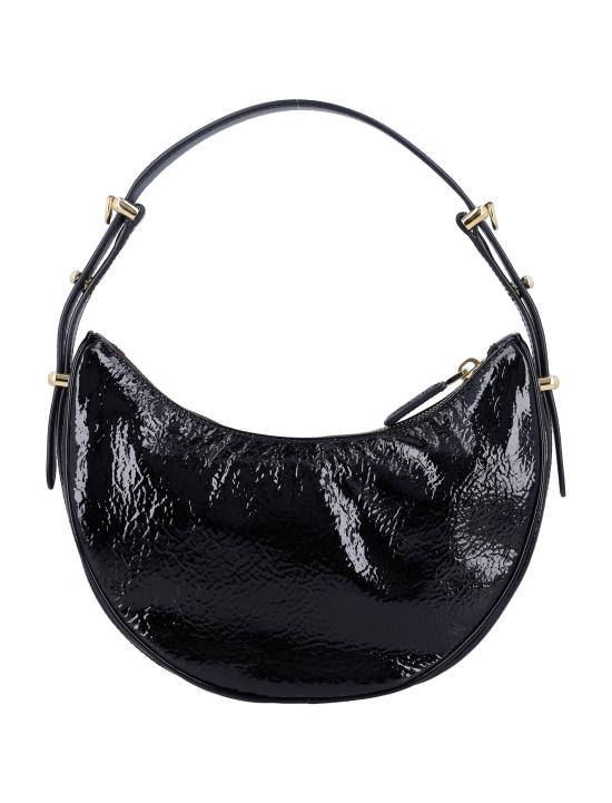 26SS 프라다 아르케 나플락 페이턴트 레더 숄더백 1BC1942DNT F0002 Nero - PRADA