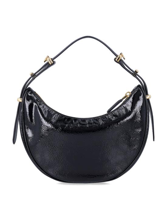 26SS 프라다 아르케 나플락 페이턴트 레더 숄더백 1BC1942DNT F0002 Nero - PRADA