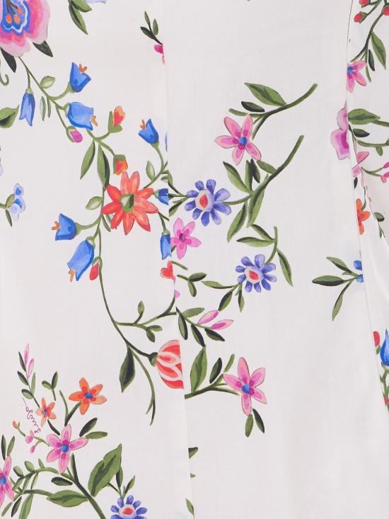 26SS 리우조 민소매 티셔츠 CA6339 T589AP9669 Glam white blossom - LIU JO