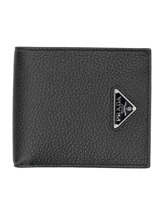 26SS 프라다 앤티크 가죽 반지갑 2MO5132E54 F0002 NERO