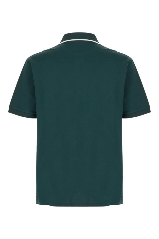 26SS 구찌 자수 코튼 피케 폴로 셔츠 806250XJHHO 3015 Verde - GUCCI