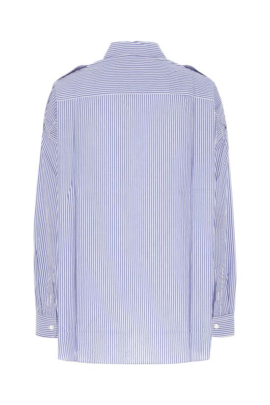 26SS 트루 에비뉴 셔츠 BAGGYCLASSICSTRIPE BLUE - TRUE AVENUE