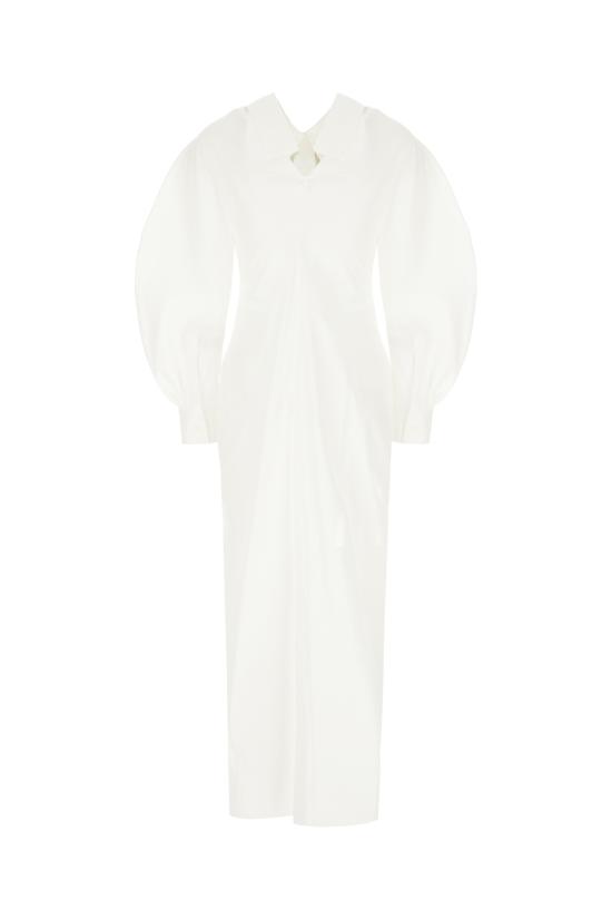 26SS 지방시 미디 원피스 BW22T71642 100 WHITE - GIVENCHY