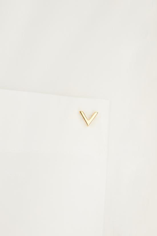 26SS 발렌티노 가라바니 반팔 셔츠 8V0AA1134WW 0BO Bianco - VALENTINO GARAVANI