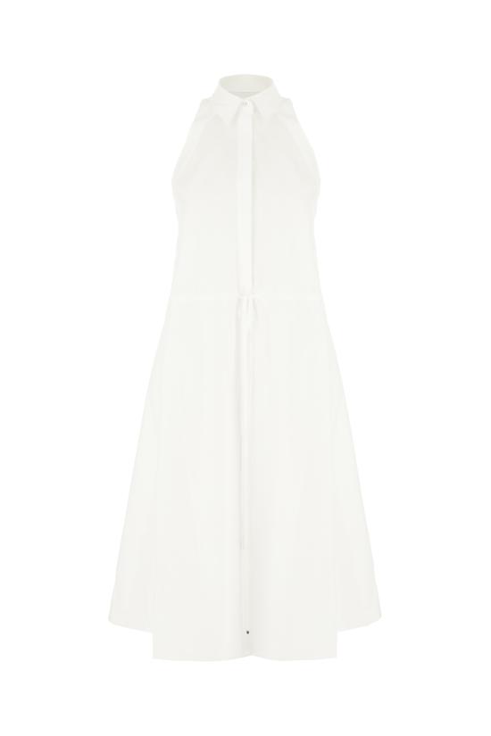 26SS 휴고보스 미디 원피스 50558472 100 WHITE