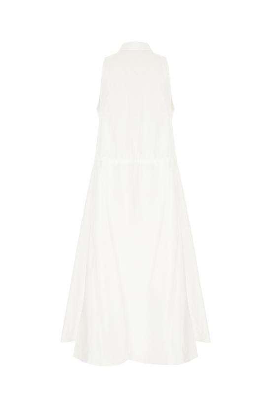 26SS 휴고보스 미디 원피스 50558472 100 WHITE - HUGO BOSS