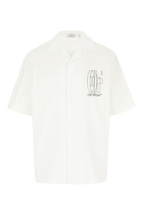 26SS 오프화이트 긴팔 셔츠 OMGG01FS26FAB001 1000 WHITE