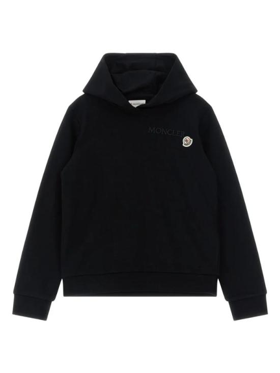 26SS [키즈] 몽클레어 티셔츠 L1954 8G00011 89AKM 999 Black