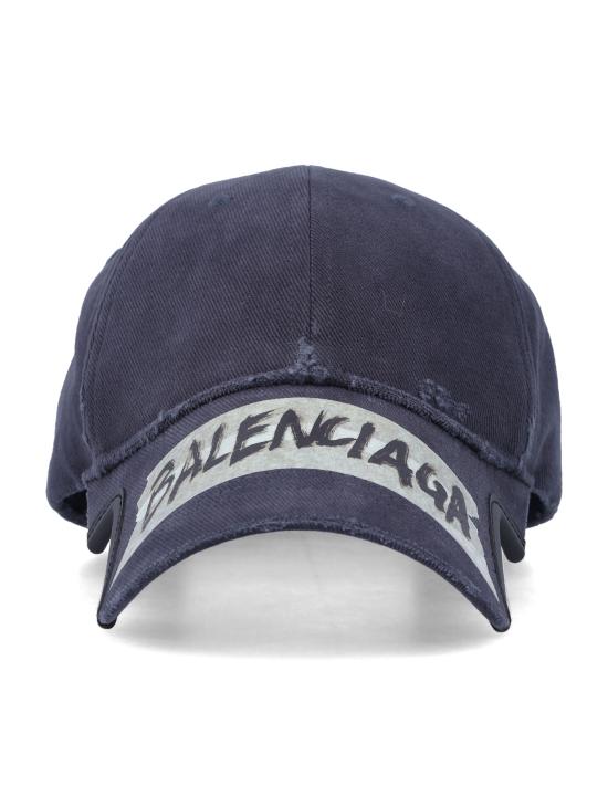 26SS 발렌시아가 볼캡 858087410B2 1041 FADED WASH BLACK