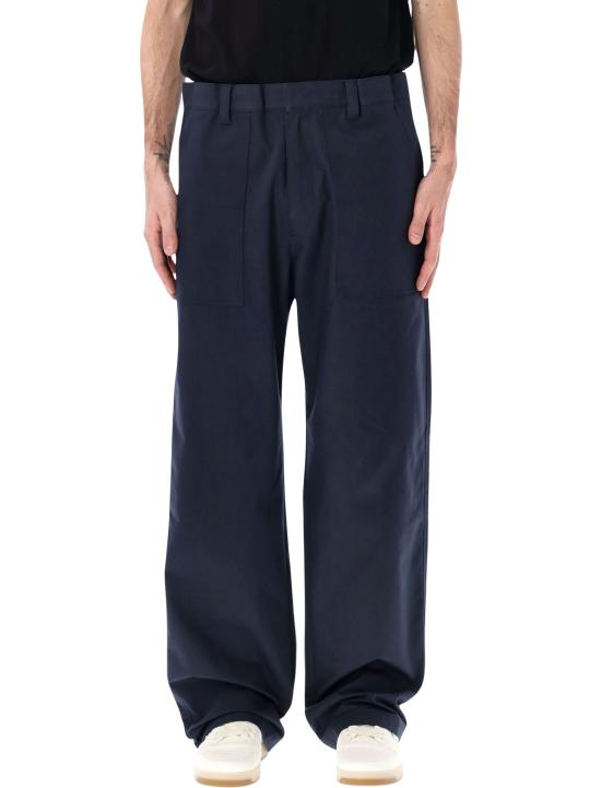 26SS 프라다 스트레이트 팬츠 SPH53319DN F0008 Blue