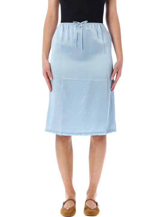 26SS 프라다 미디 스커트 SG617217MZ F0AE7 LAGO