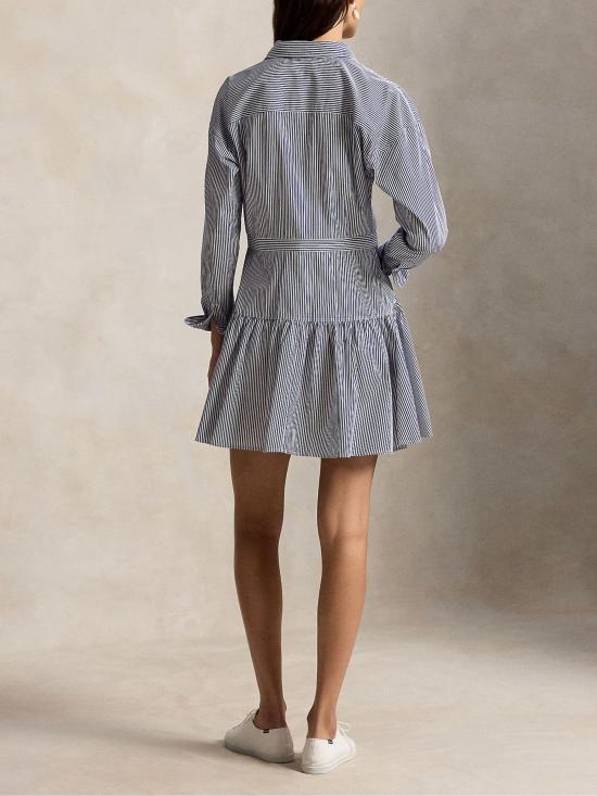 26SS 랄프 로렌 미디 원피스 211B22754 001 Blue - RALPH LAUREN