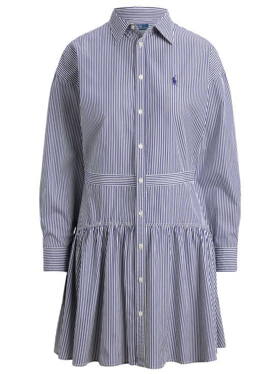 26SS 랄프 로렌 미디 원피스 211B22754 001 Blue