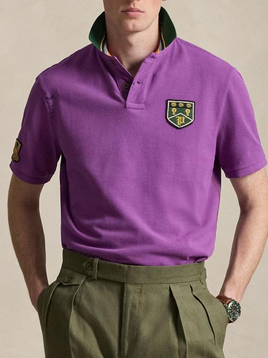 26SS 랄프 로렌 셔츠 710B13517 001 Purple - RALPH LAUREN