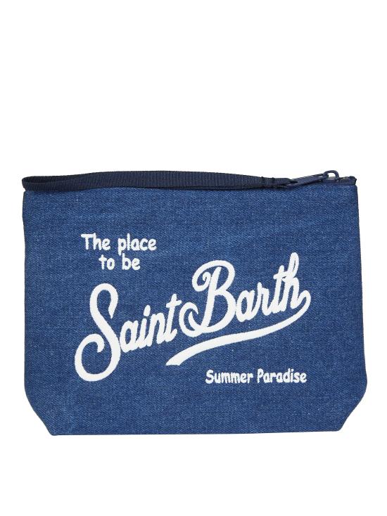 26SS 세인트바쓰 클러치/파우치 ALI0007 00436LDENIM - MC2 SAINT BARTH