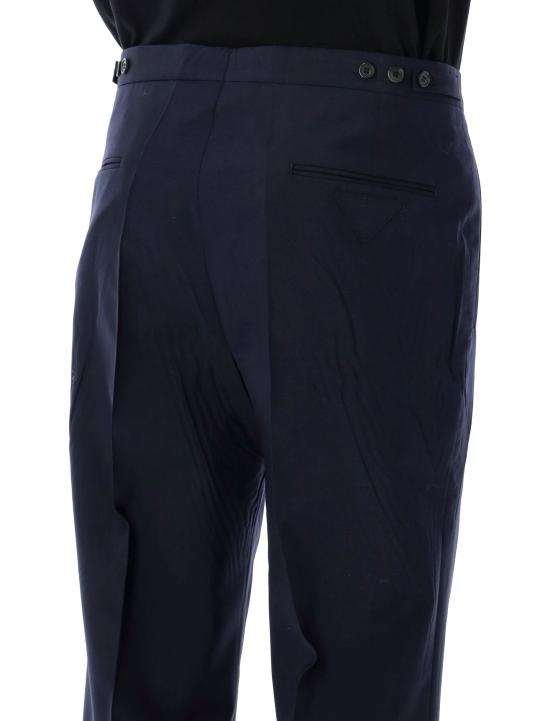 26SS 프라다 스트레이트 팬츠 UP042217LK F0008 Blue - PRADA