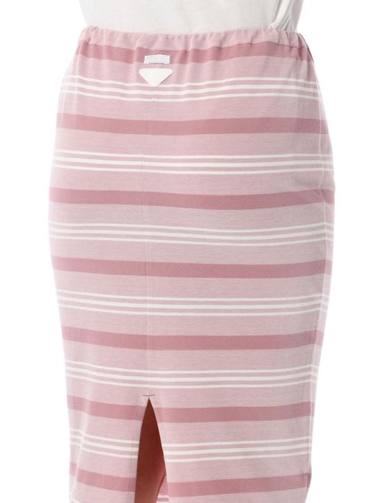 26SS 프라다 미디 스커트 31147188Q F0E18 ALABASTRO ROSE - PRADA