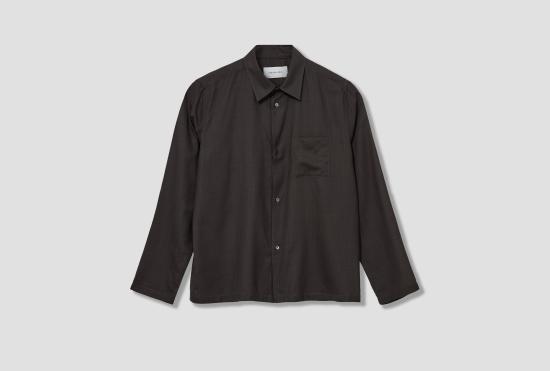 26SS 베르너 퀼 긴팔 셔츠 3 91S25 084 PEAT
