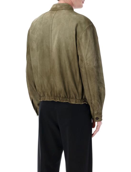 26SS 프라다 가죽 자켓 UPW60918OM F0092 SAUGE - PRADA