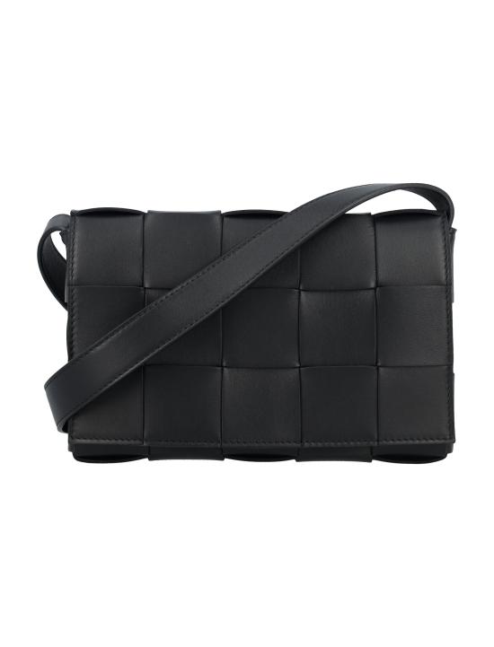 26SS 보테가베네타 램스킨 레더 카세트백 578004VMAY1 8425 BLACK GOLD