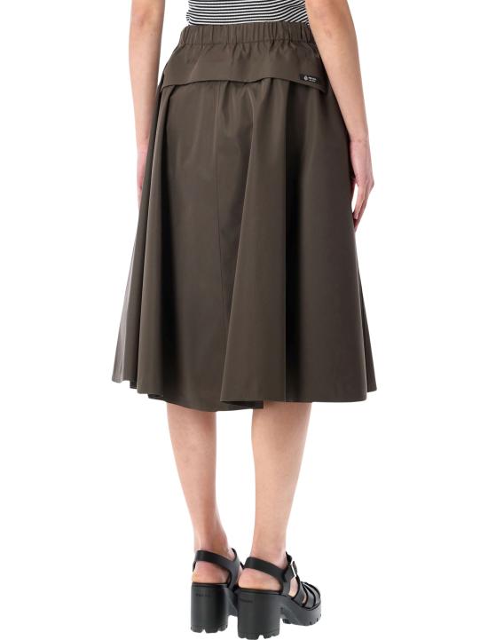 26SS 프라다 테크니컬 패브릭 서클 스커트 21H02518UU F0334 MILITARY GREEN - PRADA